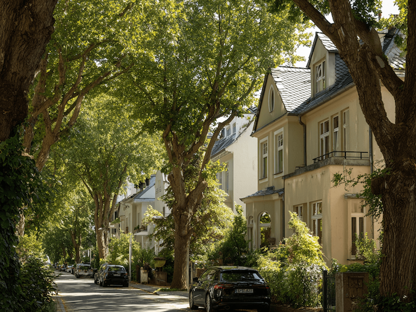 Berlin Zehlendorf Haeusergegend