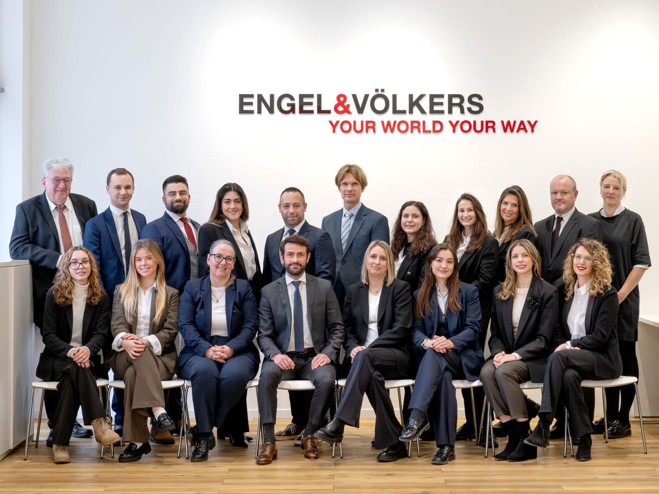 Picture of the team in Luxembourg