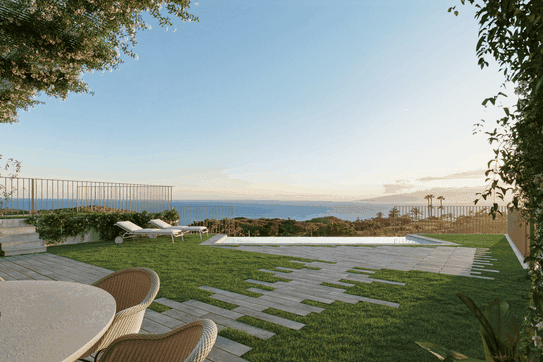 Views from a villa in Aires de Abama