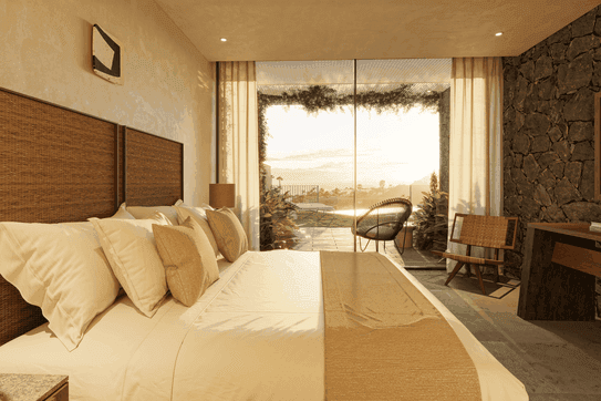 Bedroom in Aires de Abama