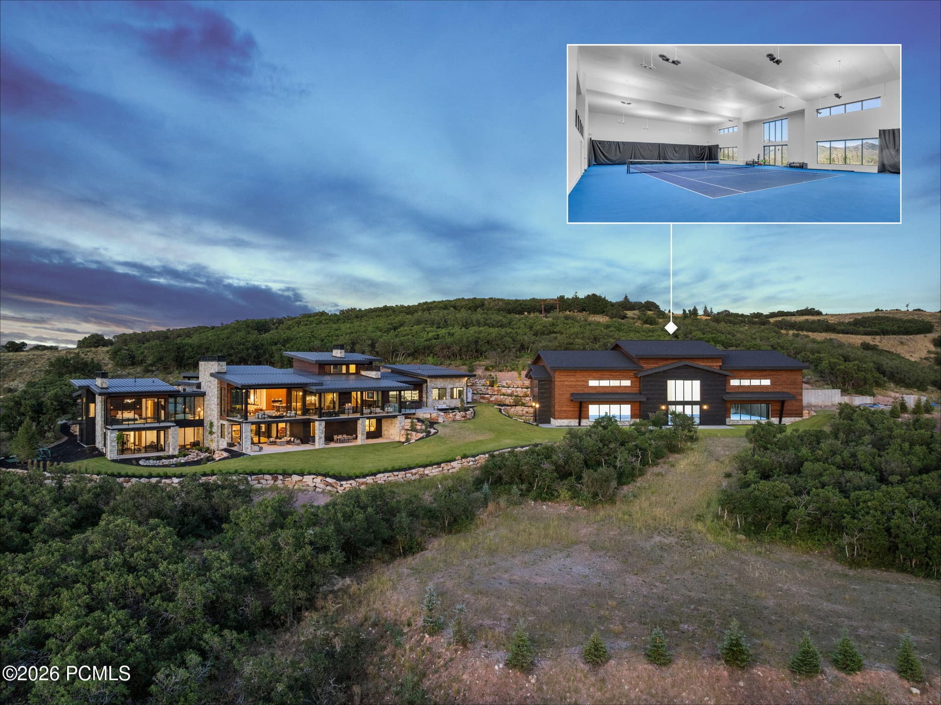 Perched on 24.68 Acres in the Gated Ranches at the Preserve