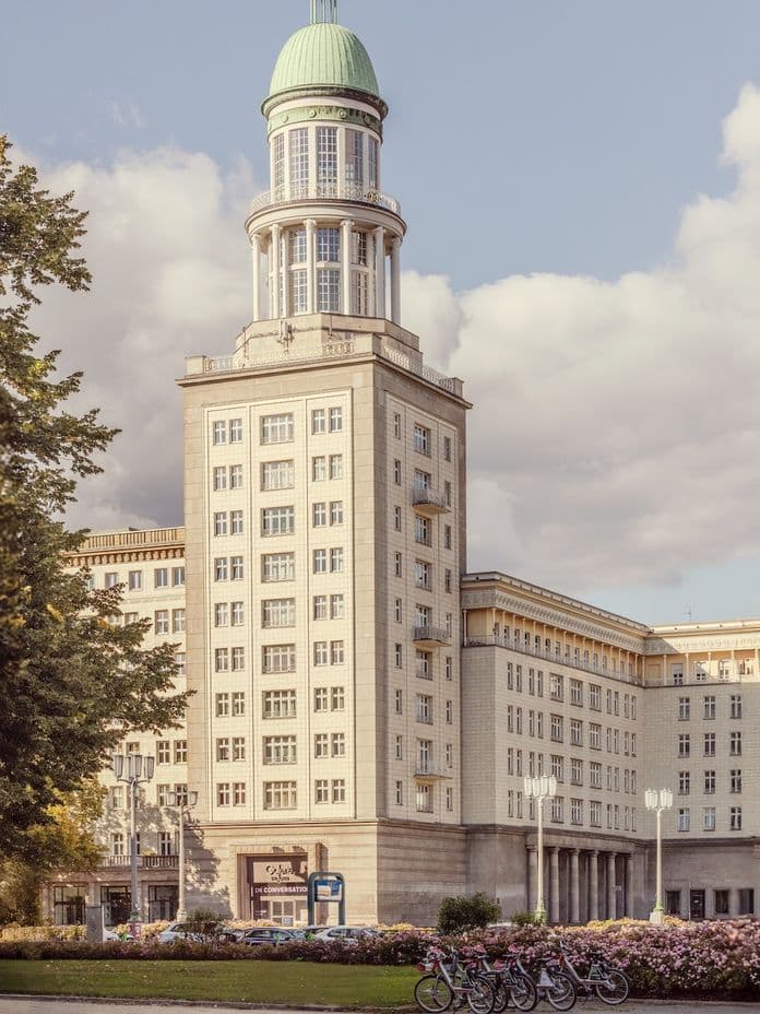 Berlin Friedrichshain Frankfurter Allee Fassade