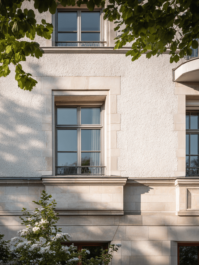 Berlin Zehlendorf Fassade Close Up