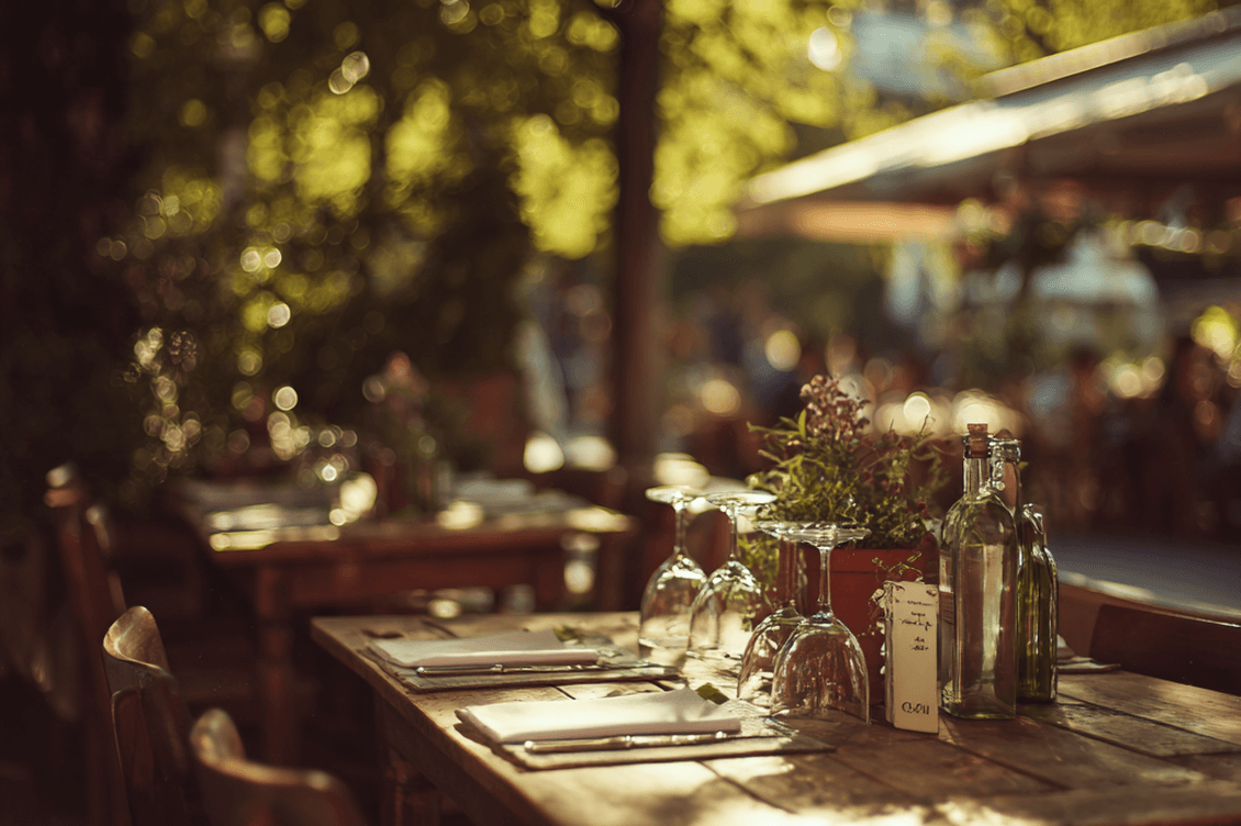 Italian Restaurant in Berlin Outdoors