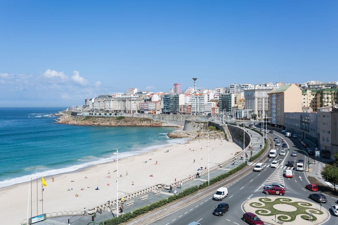 Plaza del Orzán de A Coruña