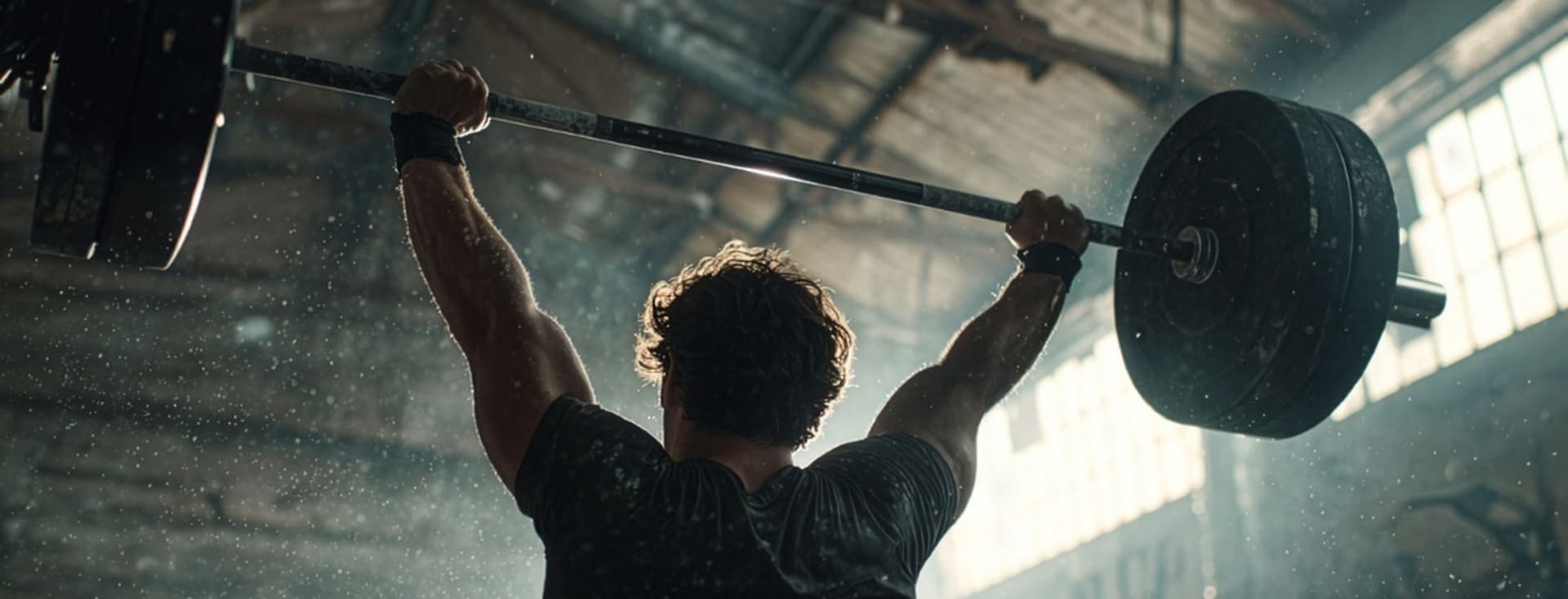 Man at Crossfittraining