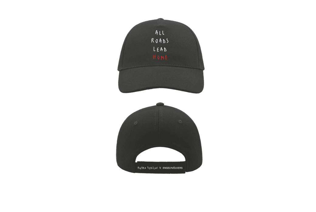 Baseball Hat all roads lead home