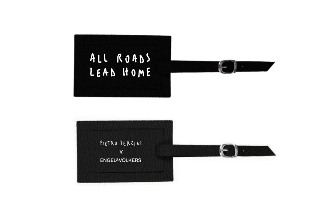 Lugguage Tag All Roads Lead Home