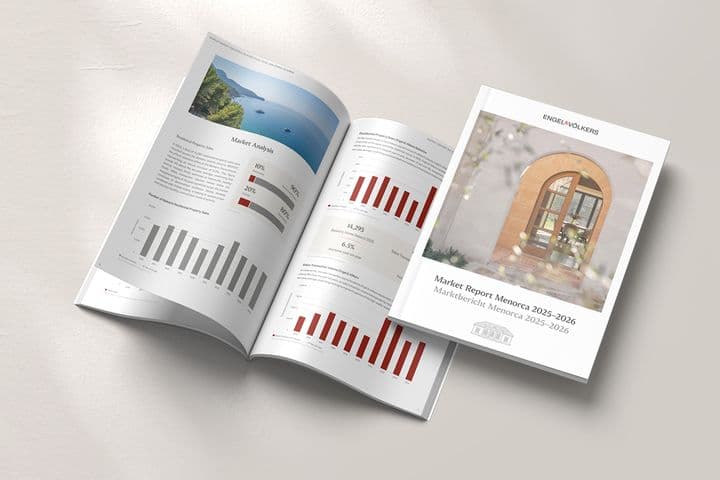 Open Market Report: Menorca 2025/2026, featuring analysis of the property market in Menorca