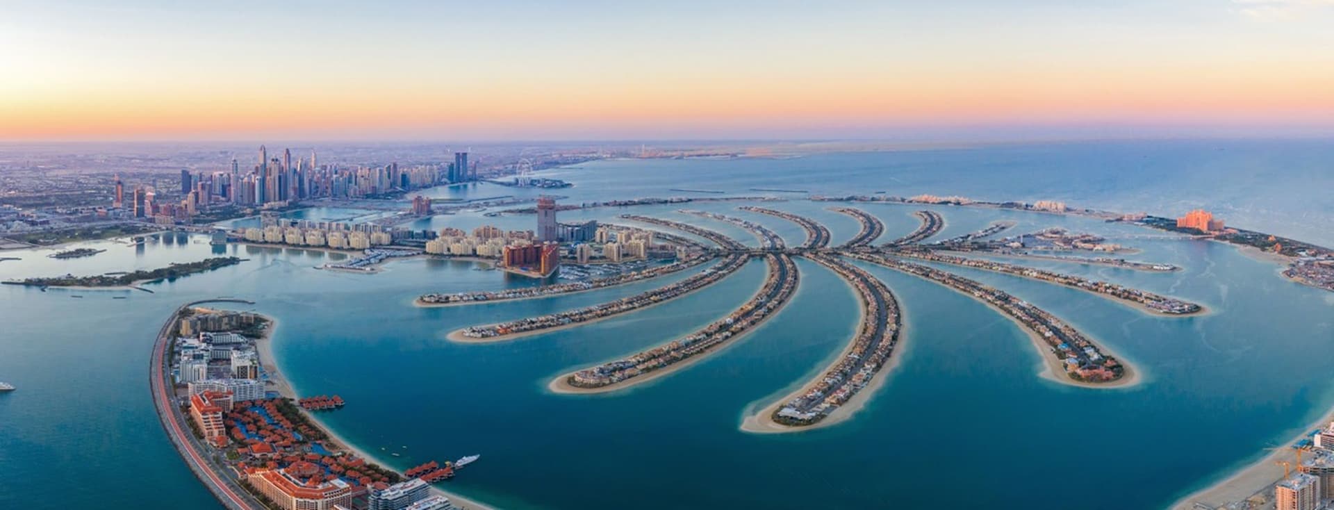 Palm Jumeriah Aerial View