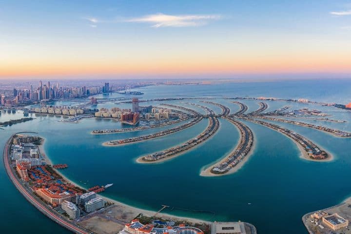 Palm Jumeriah Aerial View