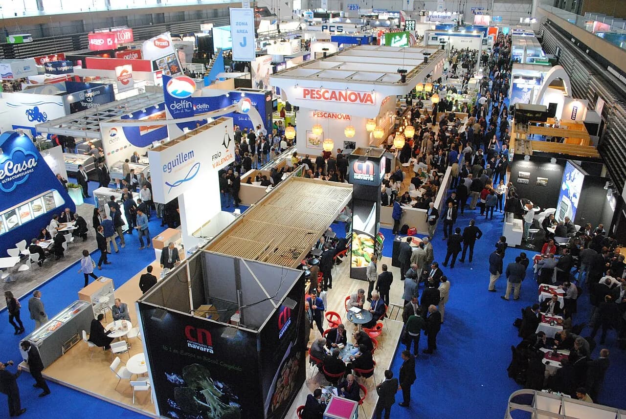 Vista de la feria Conxemar