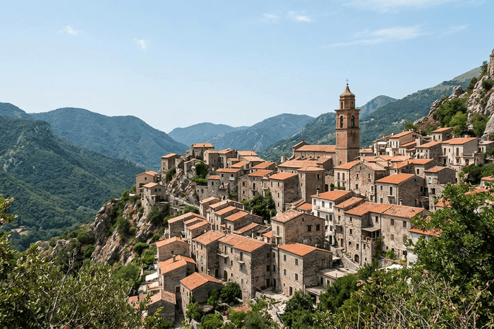 freepik_a-wide-shot-captures-a-picturesque-italian-village-nestled-precariously-on-a-steep-rocky-mountainside-the-village-is-characterized-by-its-densely-packed-terracottaroofed-houses-with-ston_0001