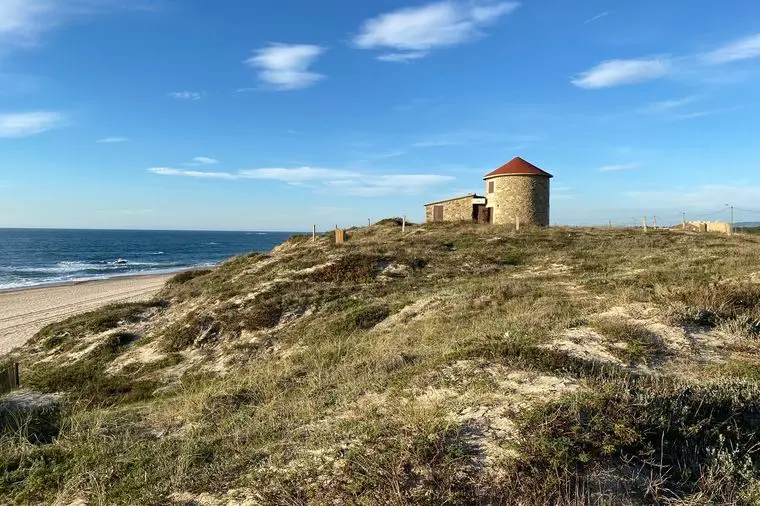 Praia de Ofir em Esposende, litoral do Minho