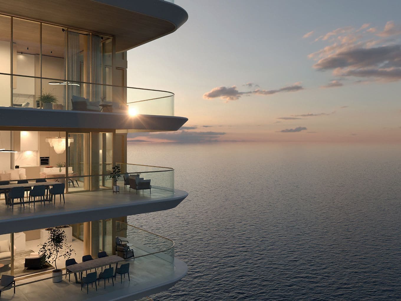 Serenia Living Balkone und Meerblick