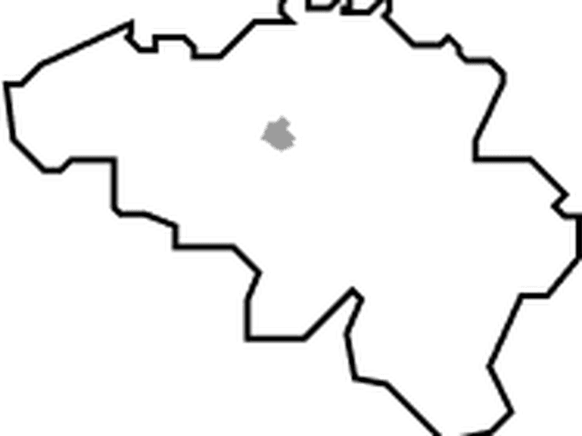 Gray dot on a black background.
