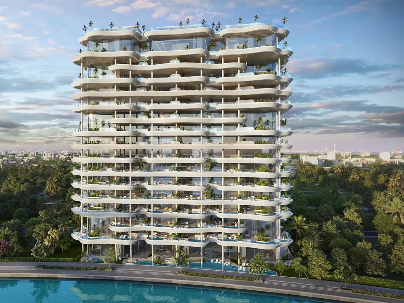 views of the canal and the project