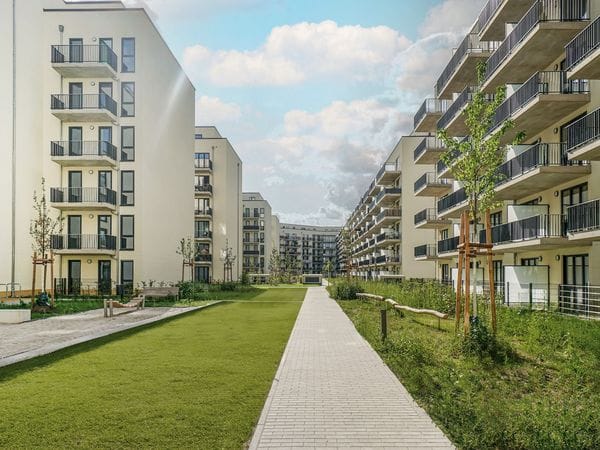 Bild der Halske Gärten in Berlin Spandau bei Tageslicht