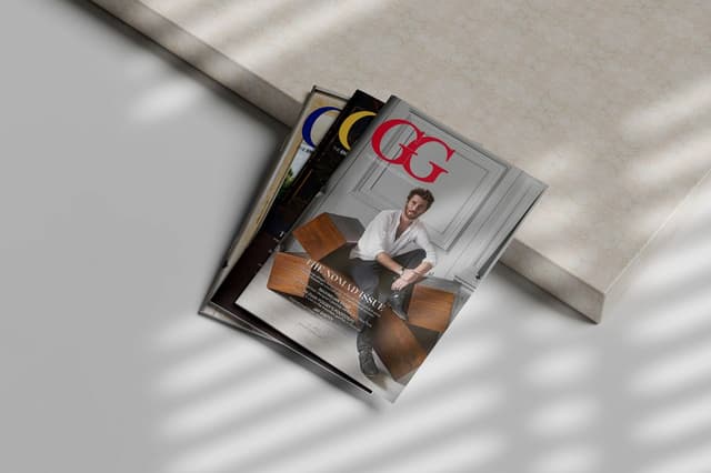 GG Magazine covers
