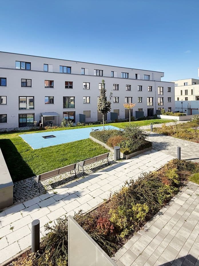 Innenbereich des Quartiers Regatta 52 Nord