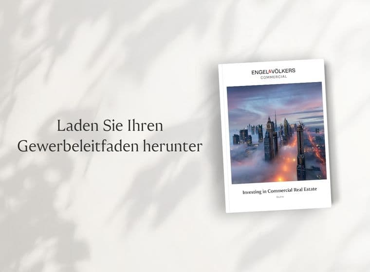 german mockup of the commercial investment guide