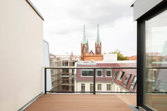 Bauensemble Hagelberger Straße Balkon