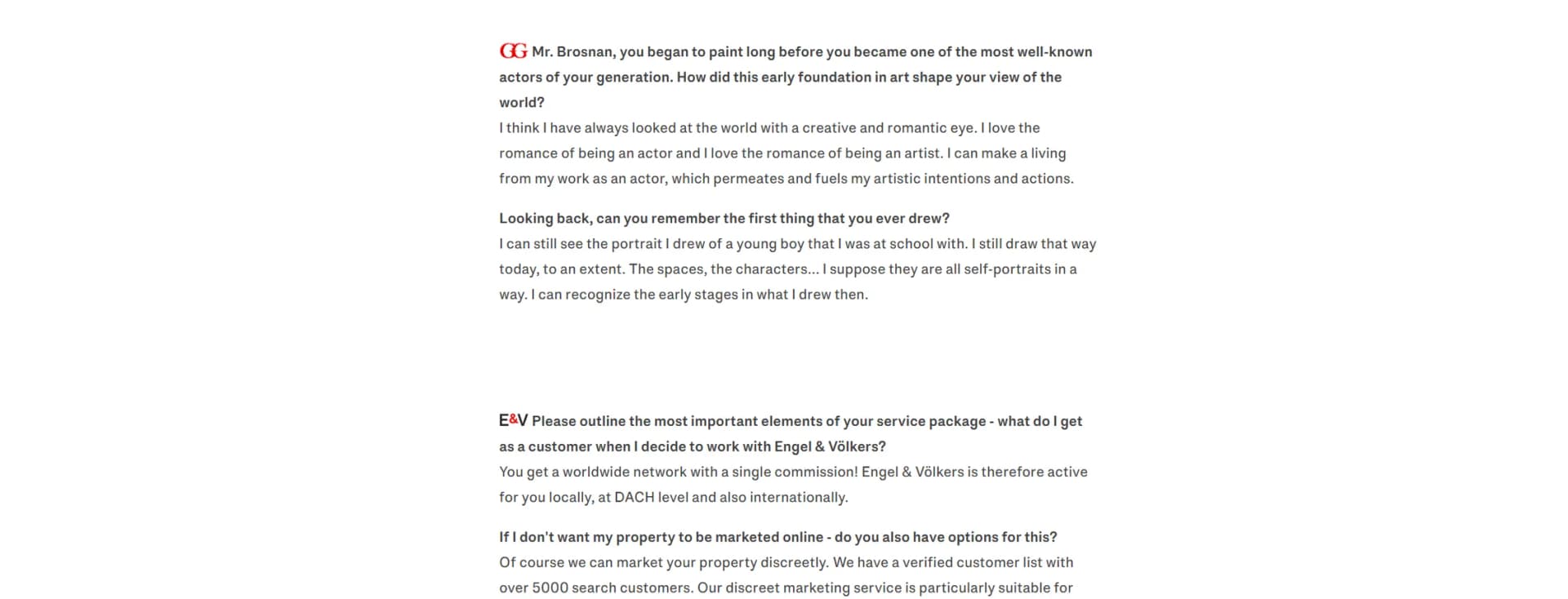 Interview Component