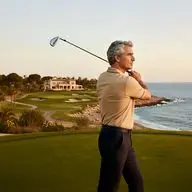 Golf playing