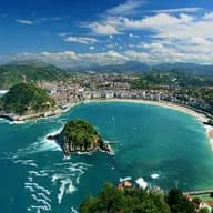 Vista de la playa de San Sebastián