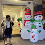 Olentzero en Enegel & Völkers Vitoria