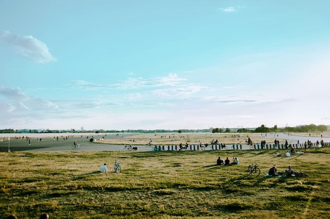 Tempelhofer Feld in Berlin Neukölln